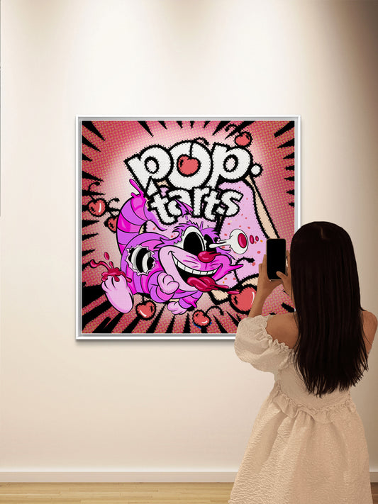 Pop me Crazy- Feline Frosting & Cheshire crumbs